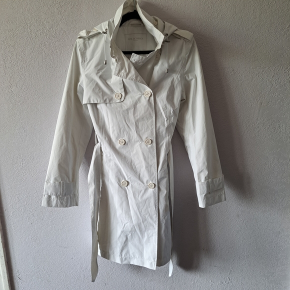 Ilse Jacobsen Jackets & Blazers - Ilse Jacobsen White Trench Coat